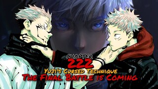 YUJI'S SOUL EXCHANGE! SUKUNA vs GOJO & YUJI! THE FINAL BATTLE PLAN! Jujutsu Kaisen Chapter 222