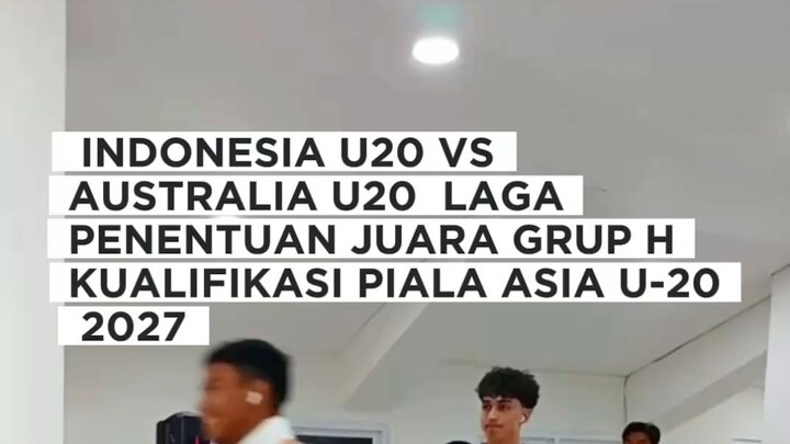 Bakal penuh tensi tinggi ! Timnas Indonesia U-20 siap jalani laga hidup mati kontra Australia U-20