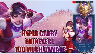 GUINEVERE HYPER CARRY| 1500 MATCHES| ATHENA ASAMIYA| EPIC SKIN GIVE AWAY| MLBB