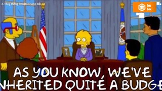 DONALD TRUMP LÀM TỔNG THỐNG -10 Lần Tiên Đoán Tương Lai Gia đình Simpsons p8