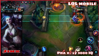 [LOL Mobile] "Jinx" Pha Hack Não 200 IQ | Giết Địch Tại Tế Đàn.