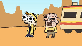 【Chucklebone】绝命毒师动画：红色的冰