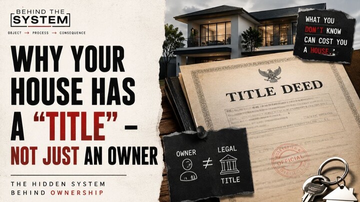 WHO REALLY OWNS YOUR HOUSE