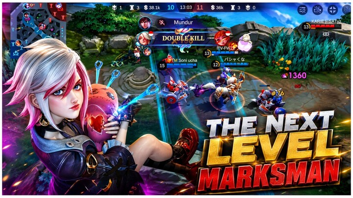 Ketika Damage Melissa membungkam lawan | MLBB MOBILE LEGEND