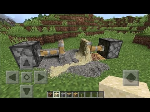 Realistic Gravel and Sand vs Minecraft PE
