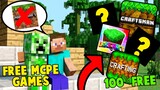 TOP 5 BEST GAMES LIKE MINECRAFT - 100% FREE - (Awesome MCPE Copy Games)