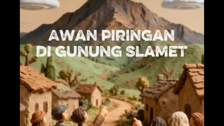 Fenomena Awan Viral di Gunung Slamet ⛰️🌲