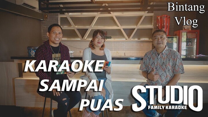 Bernyanyi Sampai Puas! di Studio Family Karaoke Palembang - #BintangVlog