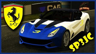 FERRARI SP3JC TUTORIAL | FERRARI F12 | Car Parking Multiplayer | New Update 4.7.0 | zeti