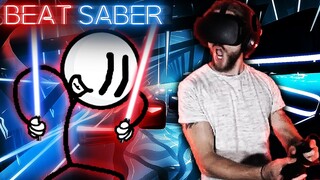 HENRY STICKMIN DISTRACTION DANCE BUT IT'S BEAT SABER