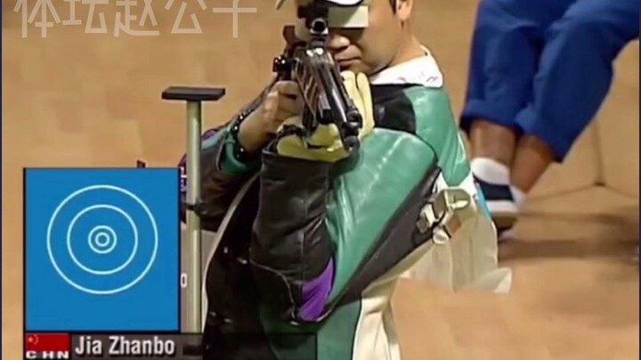 A magical moment at the Olympic shooting range: the American shooter’s final shot inexplicably misse