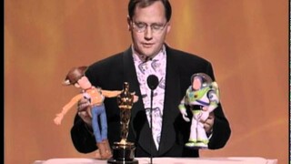 John Lasseter receiving a Special Achievement Award