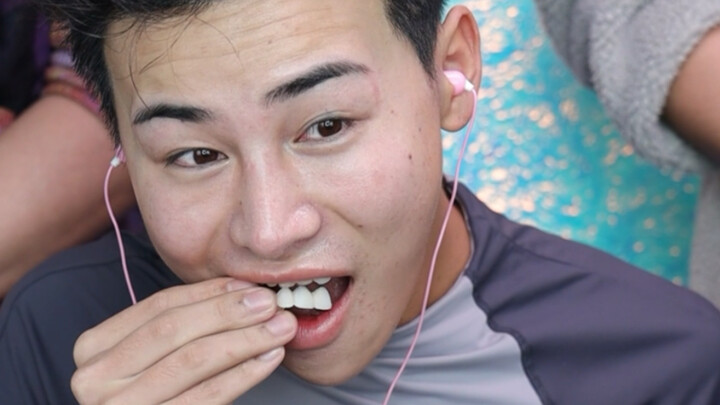 Immersive makeup removal—how did my tooth fall out, oh my god?