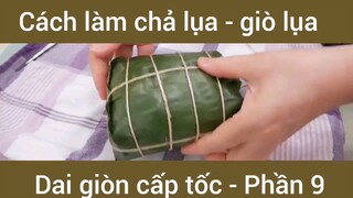 Cách làm chả lụa - giò lụa dai giòn cấp tốc #9
