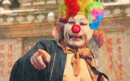 Brother Monkey, look how humble that girl is!