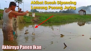 Pasang Jaring Disarang Ikan