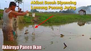 Pasang Jaring Disarang Ikan