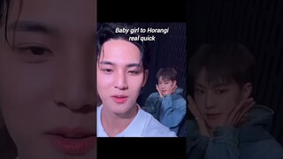 He's the babygirl of Seventeen 🐯 #seventeen #hoshi #mingyu #joshua
