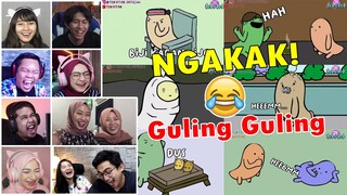 Reaksi Youtuber Pertama Kali Nonton Tekotok Bikin Ngakak Guling Guling