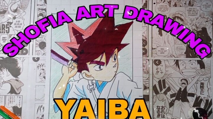 drawing Samurai yaiba