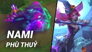 Hiệu Ứng Skin Nami Phù Thủy | Bewitching Nami Skin Spotlight | Yugi Gaming