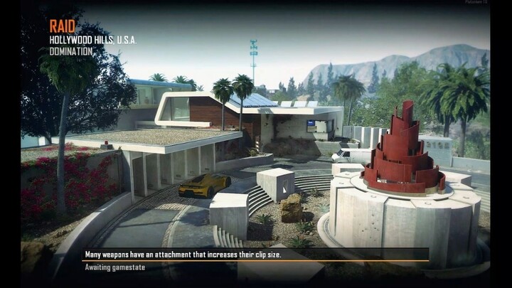 Call of Duty Black Ops II maps Raid, Slums  and Hijacked.