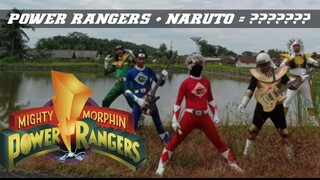 Siapa Sangka 🤣 . POWER RANGERS X NARUTO