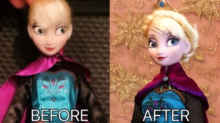 Búp bê Elsa đăng quang được trang điểm! Làm cho Arendelle trở nên giàu có trở lại!