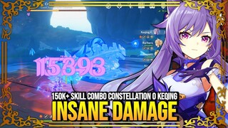 Keqing! 85% Crit Rate x 250% Crit Damage! The Flute vs Black Sword - Genshin Impact : Indonesia