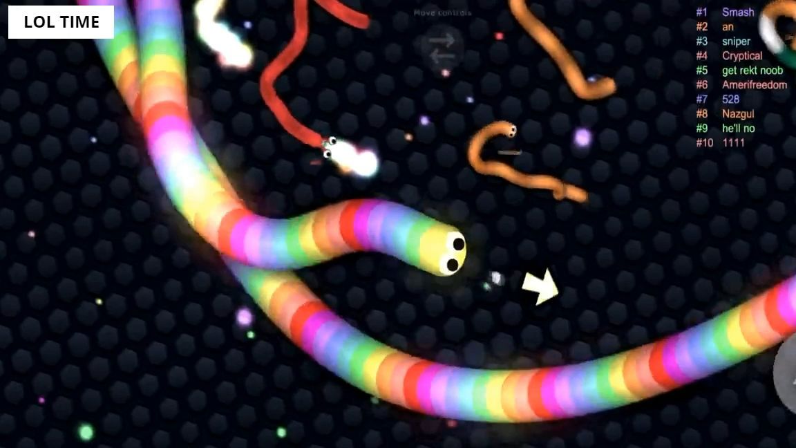 Slither.io Best Trolling Snake vs Hacker Snakes EPIC Slitherio GAMEPLAY Jogo  da Cobrinha 