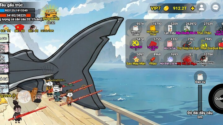 câu cá van cân #BuildaGame  #钓魂 #38361100