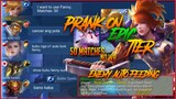 PRANK ON EPIC TIER!!! 50 MATCHES NO WR!! ENEMY AUTO FEEDING!! | MOBILE LEGENDS BANG BANG l FANNYWISE
