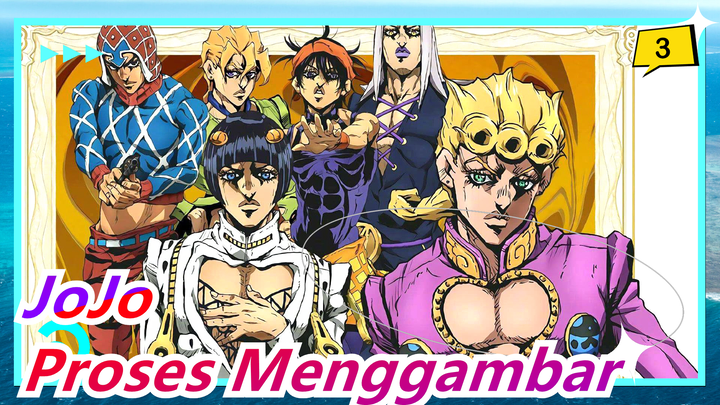 JoJo no Kimyou na Bouken | Proses Menggambar JOJO Oleh Tuan Araki_3