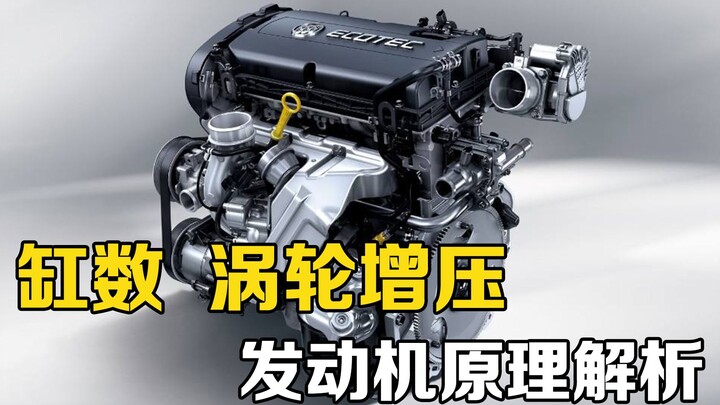 Apa prinsip kerja mesin mobil? Untuk apa jumlah silinder dan turbocharger?