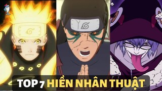 TOP 7 NGƯỜI DÙNG HIỀN NHÂN THUẬT MẠNH NHẤT NARUTO