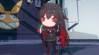 [Zhanshuang Pamish MMD/4k] Komandan~ Sepertinya aku lupa bawang bombay di makanan malam ini~