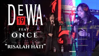 Dewa 19 feat Once - Risalah Hati Live @JIS (Clear Sound)