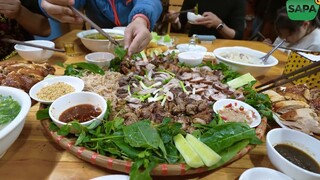 SAPA TV _ TIẾP THÁNH ĂN THỦ ĐÔ VỚI MÓN LỢN BẢN ĐỦ MÓN