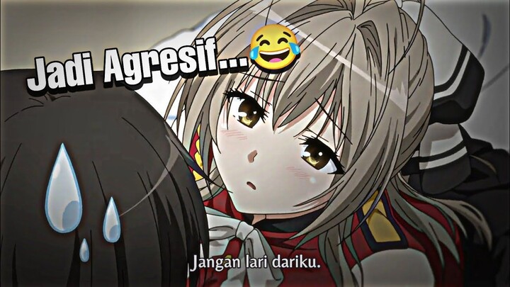 Ketika Teman Cewe Lu Tiba Tiba Jadi Agresif...