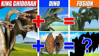 King Ghidorah + Dinosaurs Fusion | SPORE