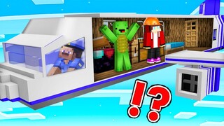 Mikey and JJ Built a HOUSE Inside an AIRPLANE (Maizen)