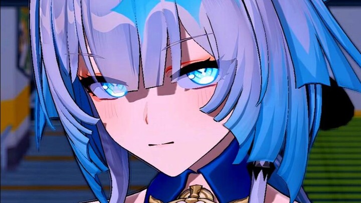 Klyde yang melompat sampai berkeringat deras