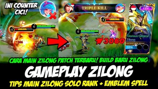 BUILD ZILONG TERSAKIT 2024 + CARA MAIN ZILONG PATCH TERBARU ❗ TUTORIAL & GAMEPLAY ZILONG TOP GLOBAL