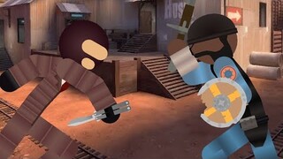 Spy vs. Demoknight [Team Fortress 2 Animation]