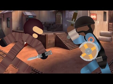 Spy vs. Demoknight [Team Fortress 2 Animation]