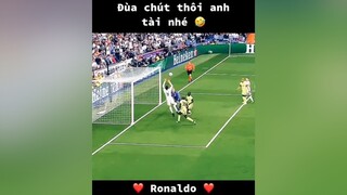 Tài Said: “ Định qua mắt tôi à “ 🤣 rmfanzone ronaldo hàivl football futbol Soccer fly foryou