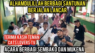 Bismillah Acara Berbagi Bersama Teman Cats Lovers Tv Untuk Anak Yatim Dan Kaum Dhuafa..!