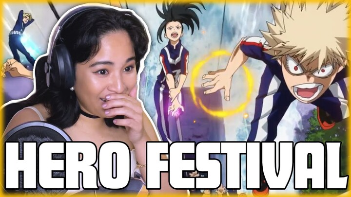 "Roaring Sports Festival" Boku No Hero Academia Reaction 2X2