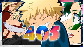 BAKUGO AUSSI FORT QUE ALL FOR ONE ! - Review Chapitre 405 My Hero Academia