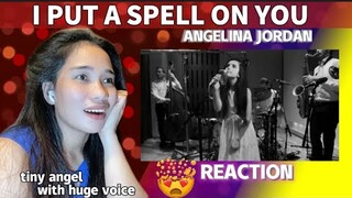 SO LOVELY!!! I PUT A SPELL ON YOU ANGELINA JORDAN REACTION